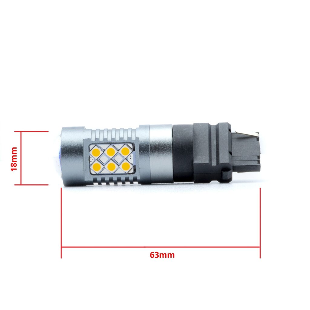 Auto LED Pirnid EinParts P27W 1700-1800K CanBus 12V - 2 tk цена и информация | Autopirnid | kaup24.ee