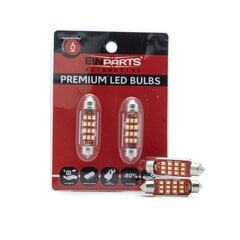 Auto LED Pirnid EinParts C5W Festoon 42mm 6000K CanBus 12/24V - 2 tk цена и информация | Автомобильные лампочки | kaup24.ee