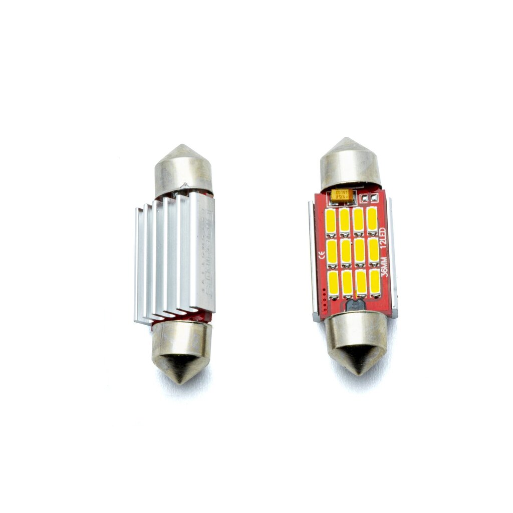 Auto LED Pirnid EinParts C5W Festoon 36mm 5000K CanBus 12/24V - 2 tk цена и информация | Autopirnid | kaup24.ee