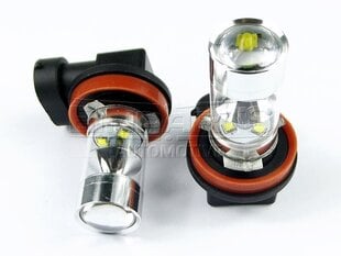 Auto LED Pirnid EinParts H11 6000K 12V - 2 tk hind ja info | Autopirnid | kaup24.ee