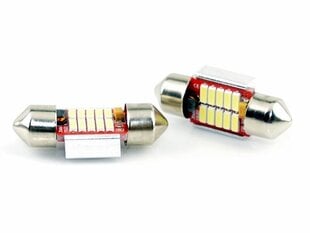 Лампа автомобильная светодиодная EinParts C5W Festoon 31mm 6000K CanBus 12/24V - 2 шт. цена и информация | Автомобильные лампочки | kaup24.ee