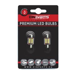 Auto LED Pirnid EinParts C5W Festoon 31mm 6000K CanBus 12/24V - 2 tk цена и информация | Автомобильные лампочки | kaup24.ee