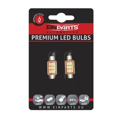 Auto LED Pirnid EinParts C5W Festoon 36mm 6000K CanBus 12/24V - 2 tk hind ja info | Autopirnid | kaup24.ee