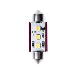 Лампа автомобильная светодиодная EinParts C10W Festoon 39mm 6000K CanBus 12V - 2 шт. цена и информация | Автомобильные лампочки | kaup24.ee