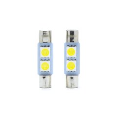 Лампа автомобильная светодиодная EinParts C3W Festoon 31mm 6000K CanBus 12V - 2 шт. цена и информация | Автомобильные лампочки | kaup24.ee