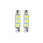 Auto LED Pirnid EinParts C3W Festoon 31mm 6000K CanBus 12V - 2 tk hind ja info | Autopirnid | kaup24.ee