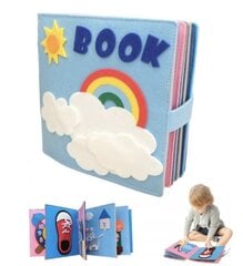 Sensoorne raamat Montessori 3D цена и информация | Развивающие игрушки и игры | kaup24.ee