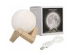 Lamp Moon, 3D 25cm цена и информация | Laualambid | kaup24.ee