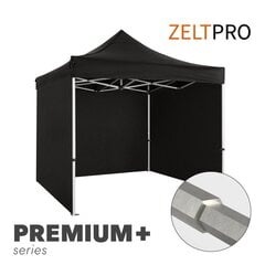 Pop-up telk Zeltpro Premium+ 3 x 3 m, must цена и информация | Палатки | kaup24.ee