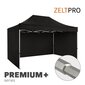 Pop-up telk Zeltpro Premium+, 3 x 4,5 m, must hind ja info | Telgid | kaup24.ee