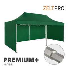 Pop-up telk Zeltpro Premium+, 3 x 6 m roheline цена и информация | Палатки | kaup24.ee