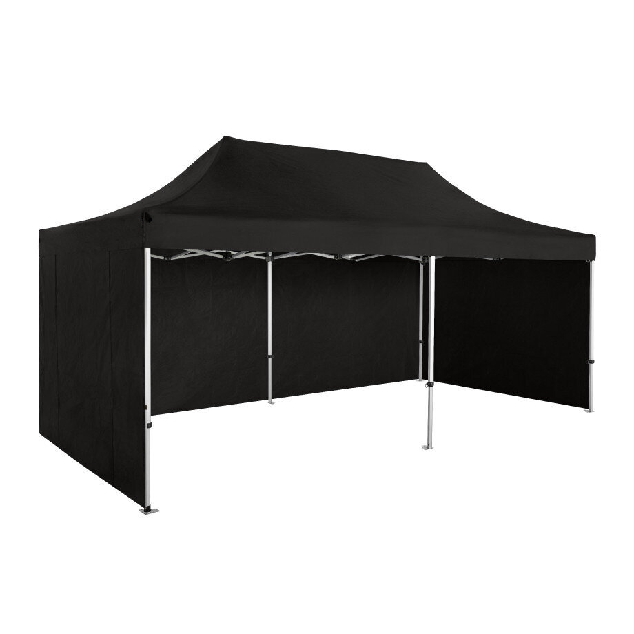 Pop-up telk Zeltpro Premium+, 3 x 6 m, must hind ja info | Telgid | kaup24.ee