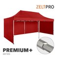 Pop-up telk Zeltpro Premium+, 4 x 6 m, punane