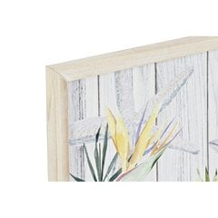 Картина DKD Home Decor лето Средиземноморье (40 x 1,8 x 60 cm) (2 штук) цена и информация | Настенные деревянные декорации | kaup24.ee