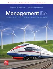 Management: Leading & Collaborating in a Competitive World, 15th edition hind ja info | Majandusalased raamatud | kaup24.ee