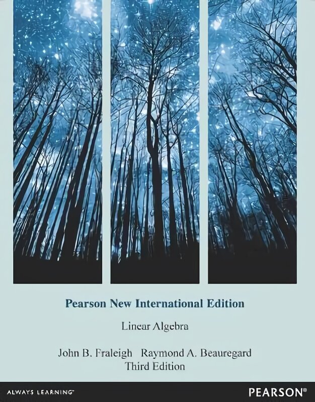 Linear Algebra: Pearson New International Edition, 3rd edition цена и информация | Majandusalased raamatud | kaup24.ee