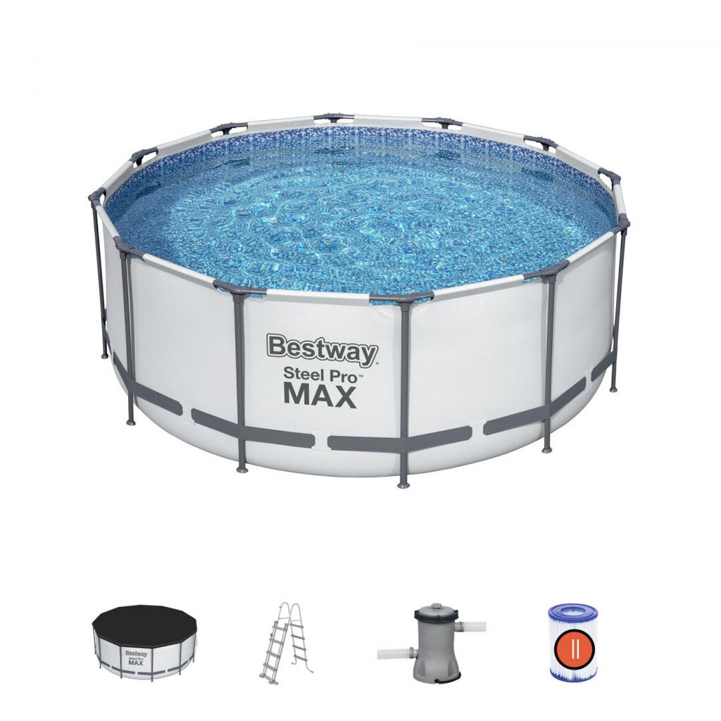 Bassein Bestway Steel Pro Max, 366x122 цена и информация | Basseinid | kaup24.ee