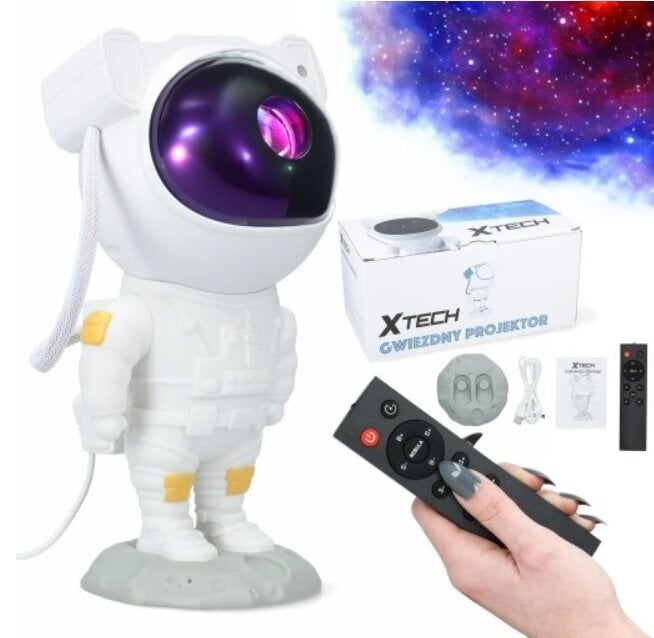 Galaktikate ja tähtede projektor Astronaut цена и информация | Arendavad mänguasjad | kaup24.ee