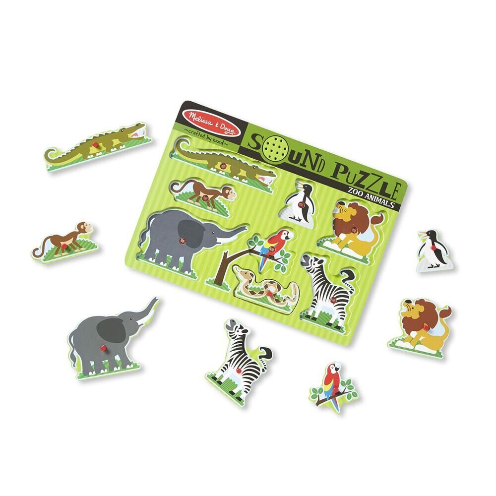 Puzzle Loomad Loomaaias цена и информация | Arendavad mänguasjad | kaup24.ee