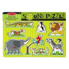 Puzzle Loomad Loomaaias цена и информация | Развивающие игрушки и игры | kaup24.ee