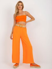 Naiste püksid 2016103392223, oranžid hind ja info | Naiste püksid | kaup24.ee