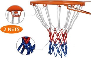 Korvpallirõngaste võrk, 2 tk цена и информация | Другие баскетбольные товары | kaup24.ee