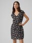 Naiste kleit Vero Moda 10296346*02, must/beež 5715428635073 цена и информация | Kleidid | kaup24.ee