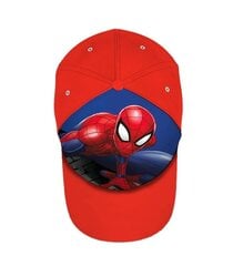 Детская кепка Javoli Spiderman 64344 02, красная, 64344*02-054 цена и информация | Шапки, перчатки, шарфы для мальчиков | kaup24.ee