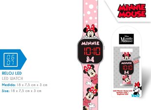 Minnie Mouse LED käekell hind ja info | Laste aksessuaarid | kaup24.ee
