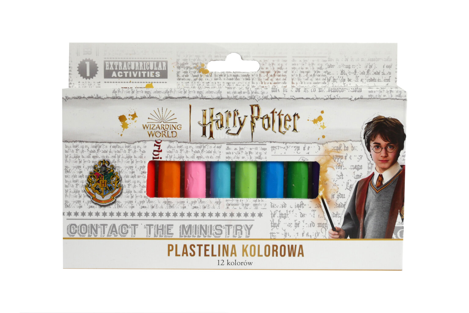 Harry Potteri plastiliin 12 värvi hind ja info | Kunstitarbed, voolimise tarvikud | kaup24.ee