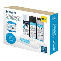 CHV5PUREMAC, Ecosoft P’ure AquaCalcium kомплект картриджей цена и информация | Фильтры для воды | kaup24.ee