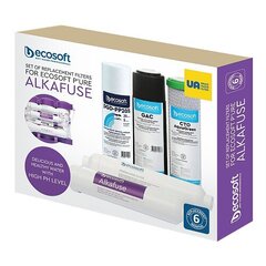 Комплект картриджей Ecosoft P’URE Alkafuse цена и информация | Фильтры для воды | kaup24.ee