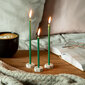 Mesilasvahast küünlad BlueBee Candles 40 tk + 2 alust küünalde jaoks цена и информация | Küünlad, küünlajalad | kaup24.ee