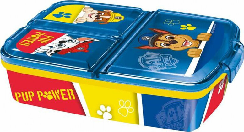 The Paw Patrol võileivakarp, 19,5 x 16,5 x 6,7 cm hind ja info | Toidu säilitusnõud | kaup24.ee