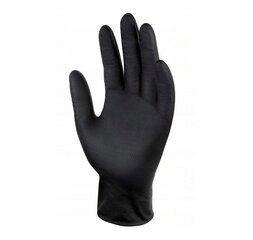 Одноразовые нитриловые перчатки Chamaeleon, размер M, черные, 80 штук цена и информация | Аптечки | kaup24.ee