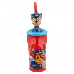 Paw Patrol 3D pudel kõrrega 360 ml цена и информация | Фляги для воды | kaup24.ee