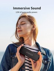 Беспроводная колонка Anker Soundcore 2, чёрная цена и информация | Аудио колонки | kaup24.ee