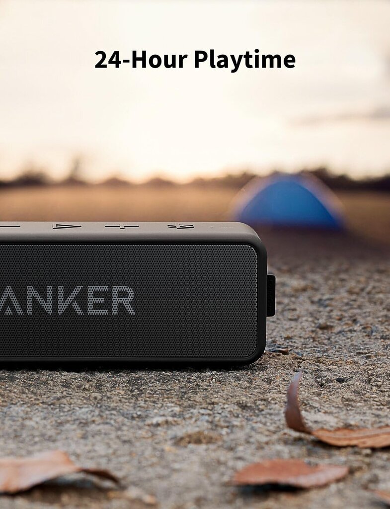 Kõlar Anker SoundCore 2 Bluetooth Speaker Black цена и информация | Kõlarid | kaup24.ee