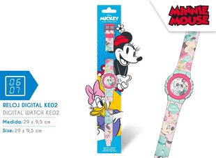 Minnie Mouse digitaalne käekell WD22133 цена и информация | Аксессуары для детей | kaup24.ee