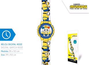 Minions digitaalne käekell MS10013 hind ja info | Minions Mobiiltelefonid, foto-, videokaamerad | kaup24.ee