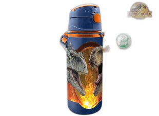 Jurassic World alumiiniumpudel 600 ml цена и информация | Фляги для воды | kaup24.ee