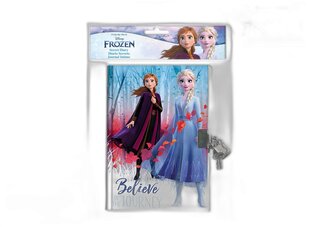 Frozen II tabalukuga päevik цена и информация | Тетради и бумажные товары | kaup24.ee