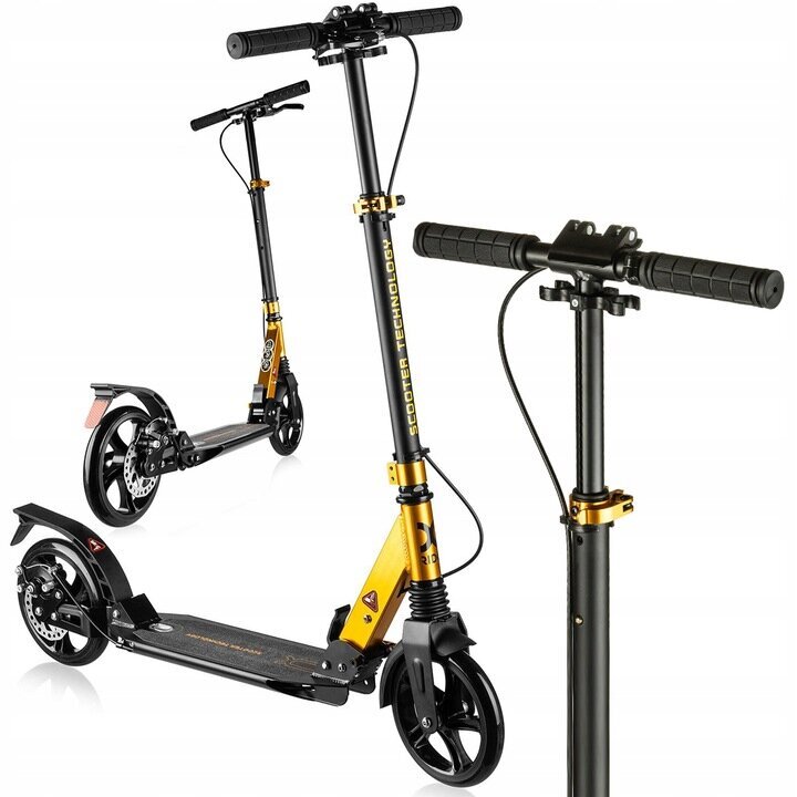 Kokkupandav roller Xride ST2000, must kollane, 20 cm hind ja info | Elektritõukerattad | kaup24.ee