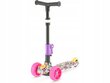 Balance kokkupandav roller 2in1 Stars S-66475, LED, roosa hind ja info | Tõukerattad | kaup24.ee