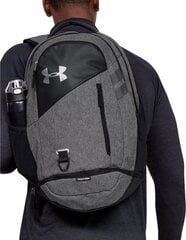 Seljakott Under Armour Hustle 4.0 1342651-002, 26 l, hall цена и информация | Рюкзаки и сумки | kaup24.ee