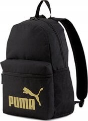 Seljakott Puma Phase 075487 49, 22 l, must hind ja info | Spordikotid, seljakotid | kaup24.ee