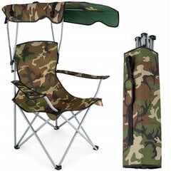 Складной туристический стул с балдахином Outtec Ou-1044371488, зеленый цена и информация | Туристическая мебель | kaup24.ee