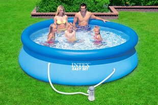 Ümmargune bassein Intex Easy Set 28122NP, 305 x 305 cm, filtriga hind ja info | Basseinid | kaup24.ee
