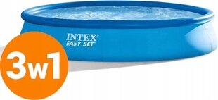 Ümmargune bassein Intex Easy Set 28142NP, 396x84cm, filtriga цена и информация | Бассейны | kaup24.ee