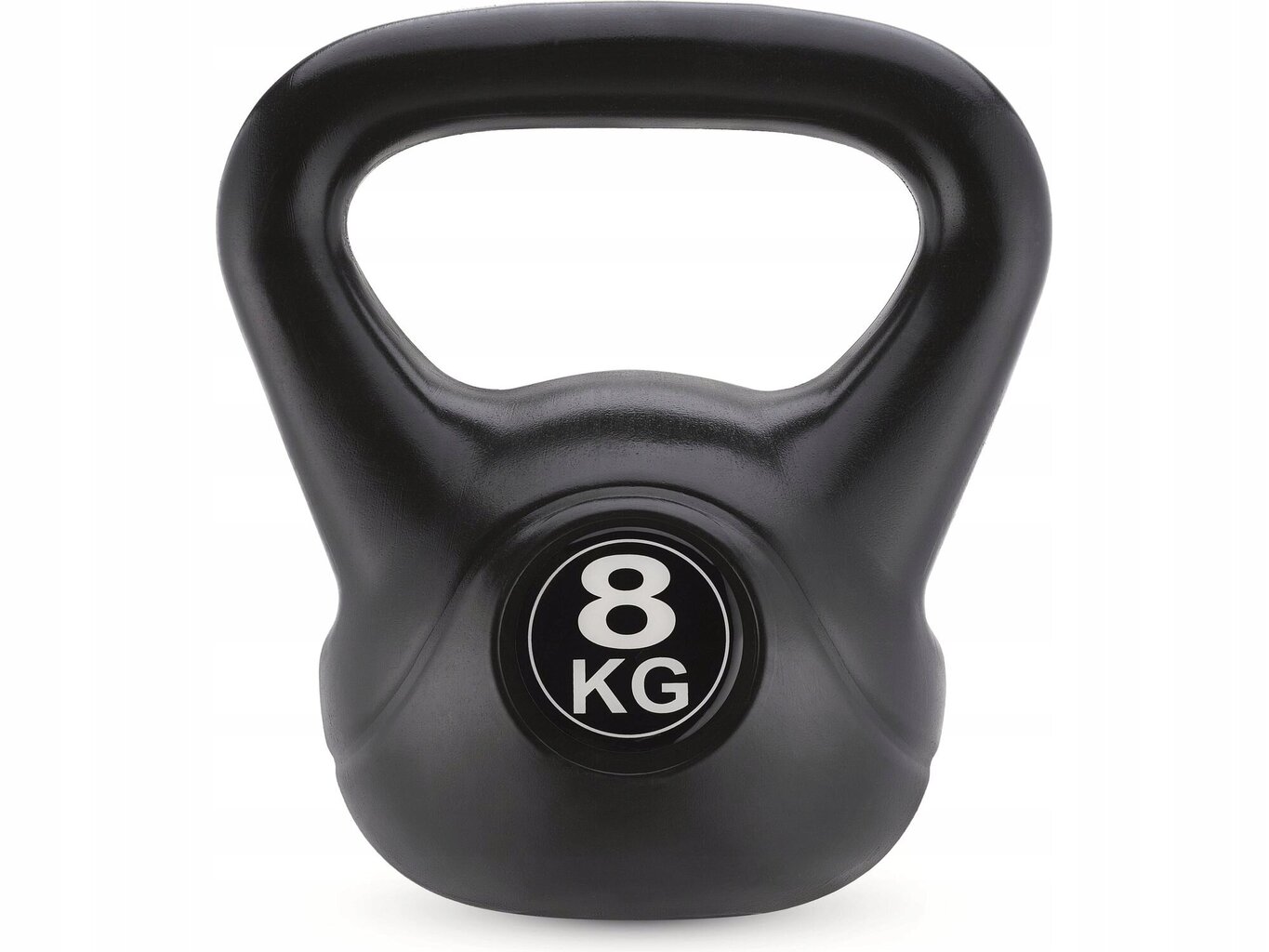 Sportkaal Gymtek G-66558, 8 kg, must цена и информация | Hantlid, kangid, raskused | kaup24.ee